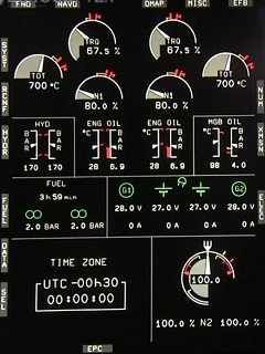 Bild eines originalen Displays.